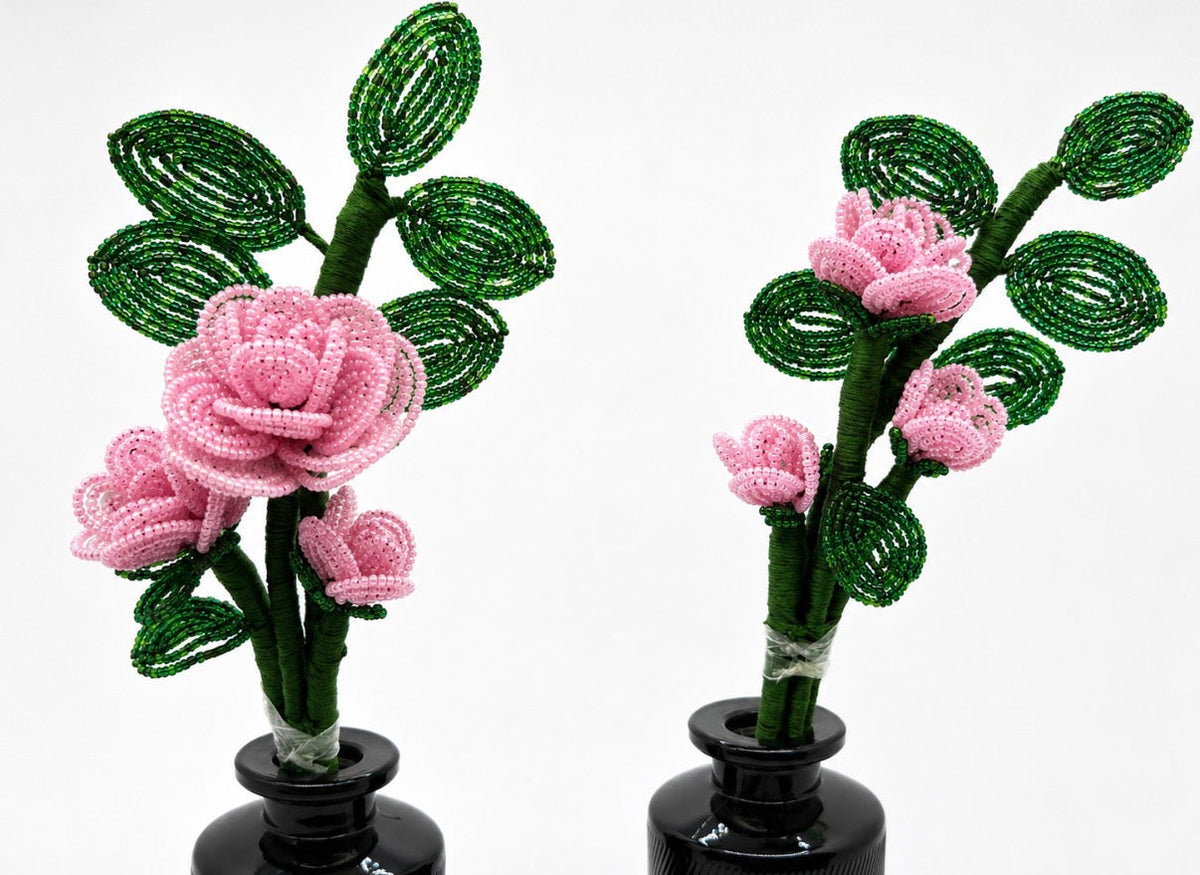 French Beaded Flower Bouquets