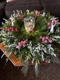 Christmas reindeer centerpiece