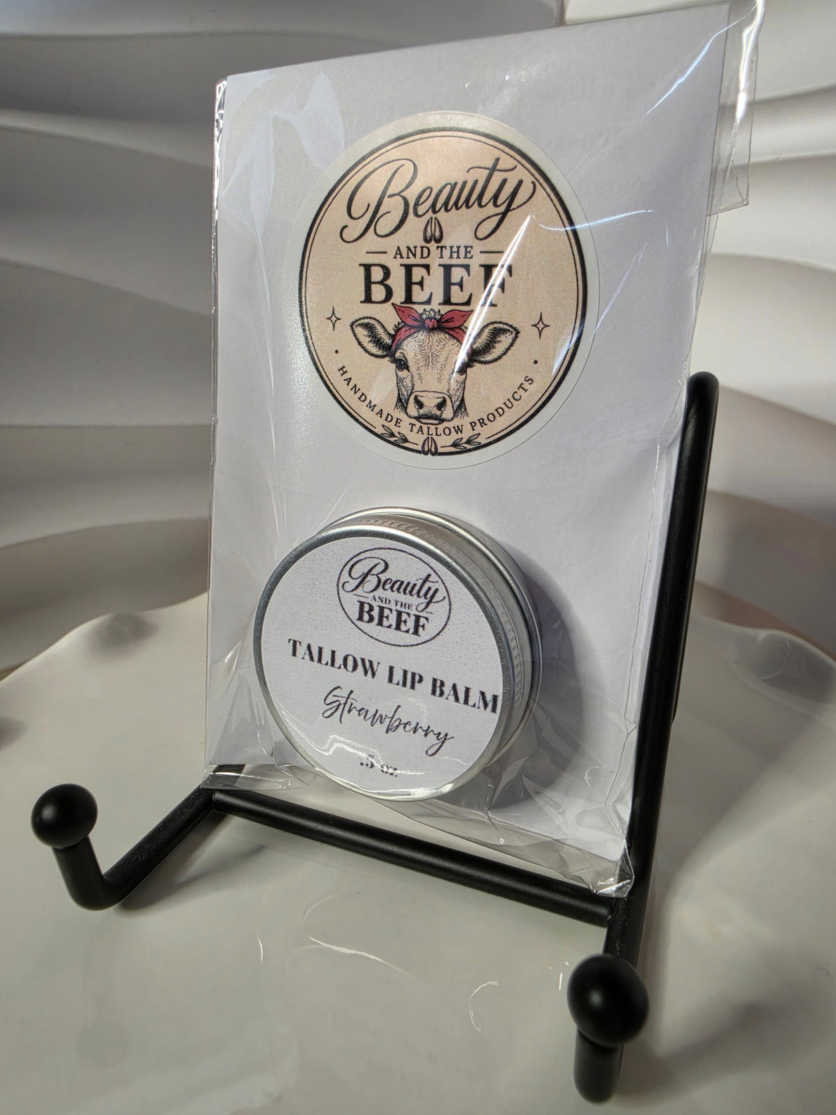 Tallow Lip Balm - Strawberry