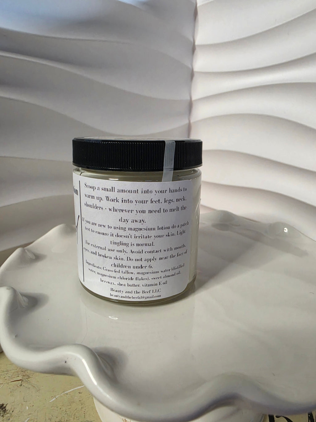 Tallow Magnesium Lotion