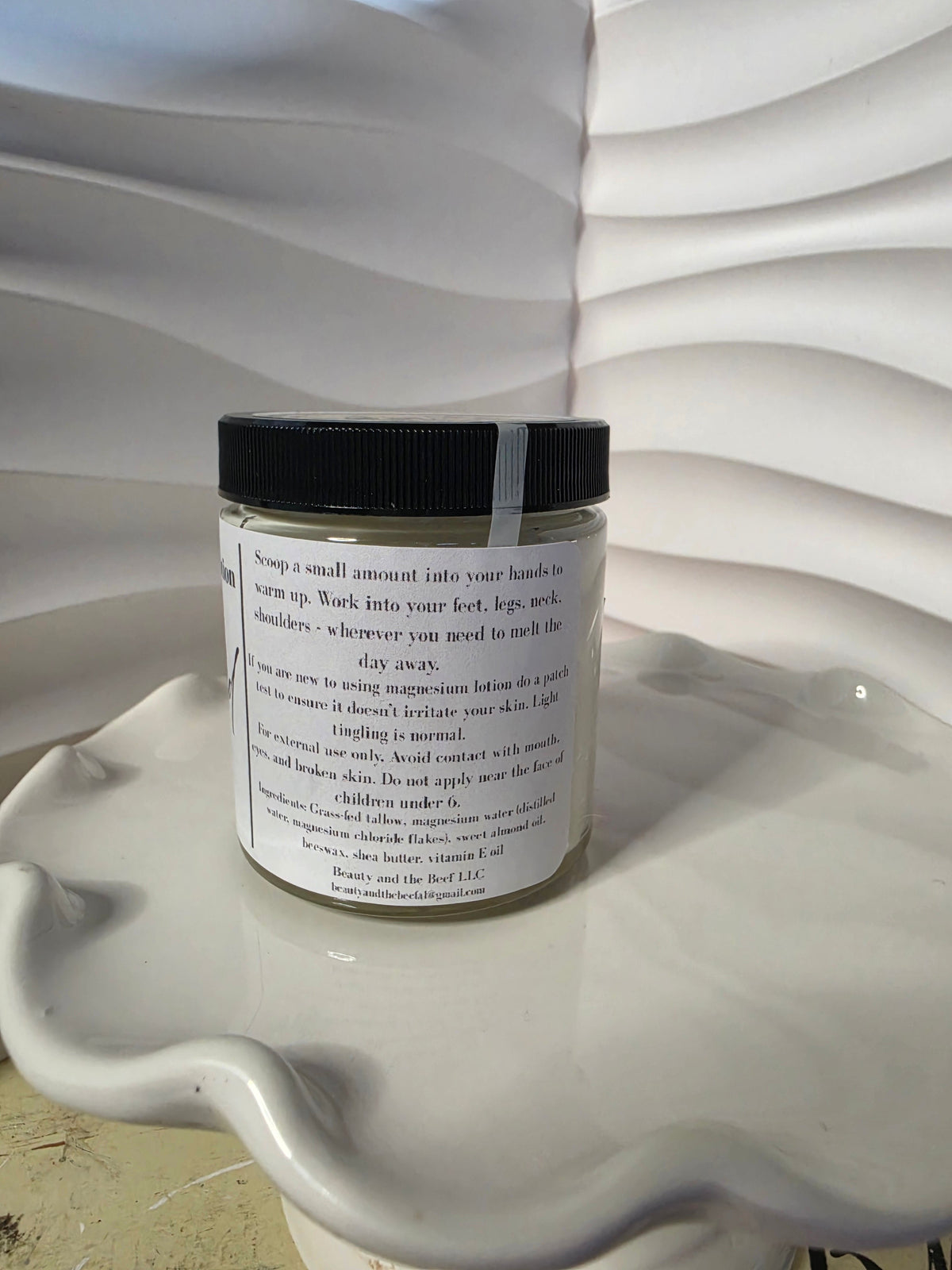 Tallow Magnesium Lotion