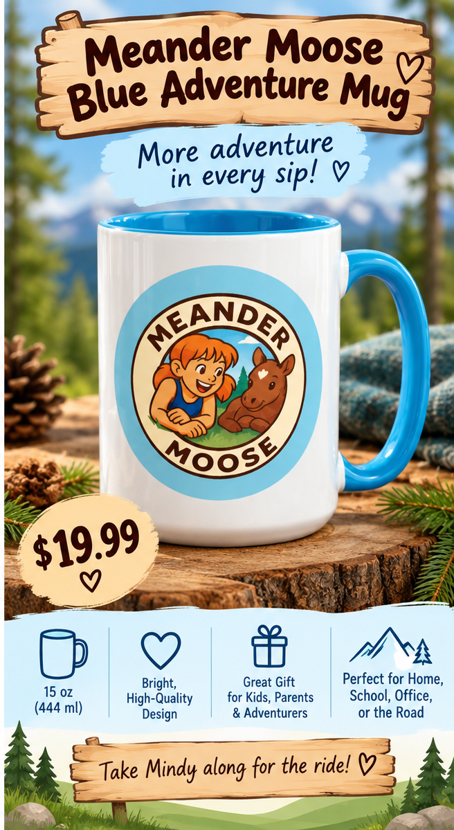 Meander Moose Mugs