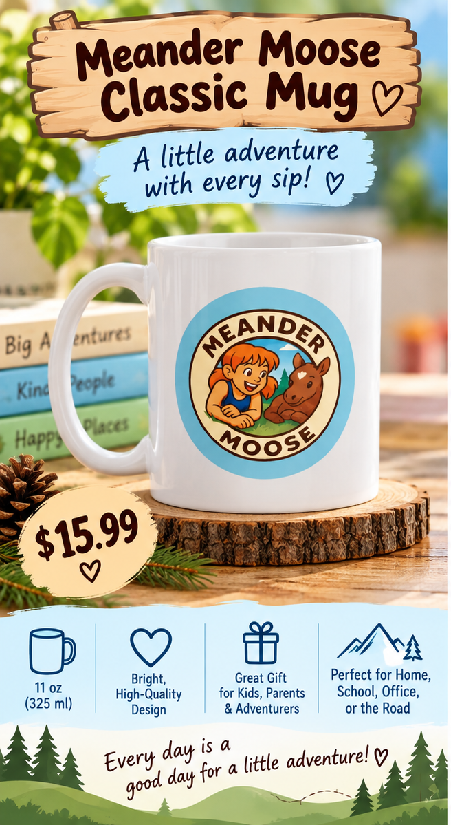 Meander Moose Mugs