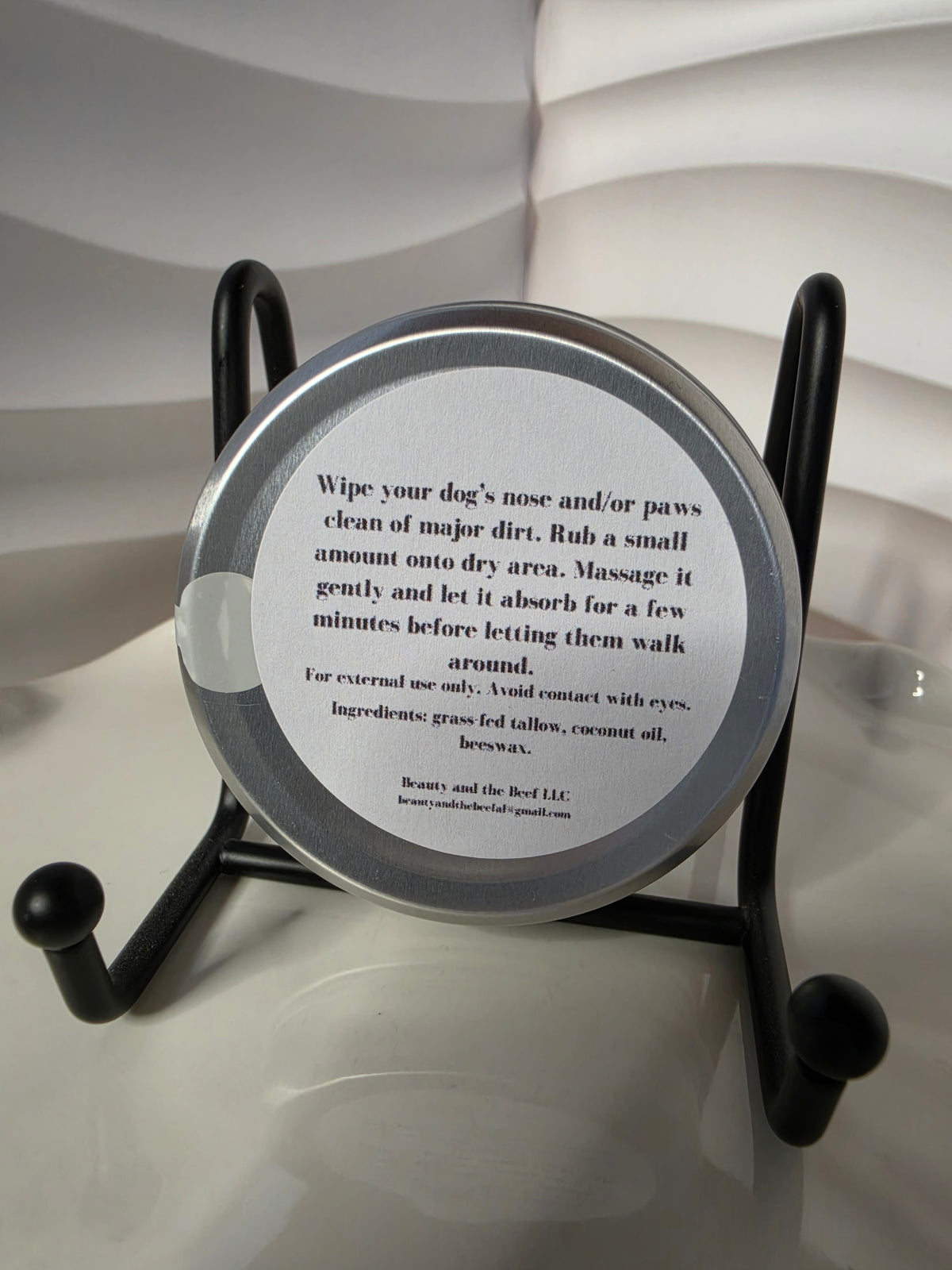 Tallow Paw and Nose Balm - Unscented