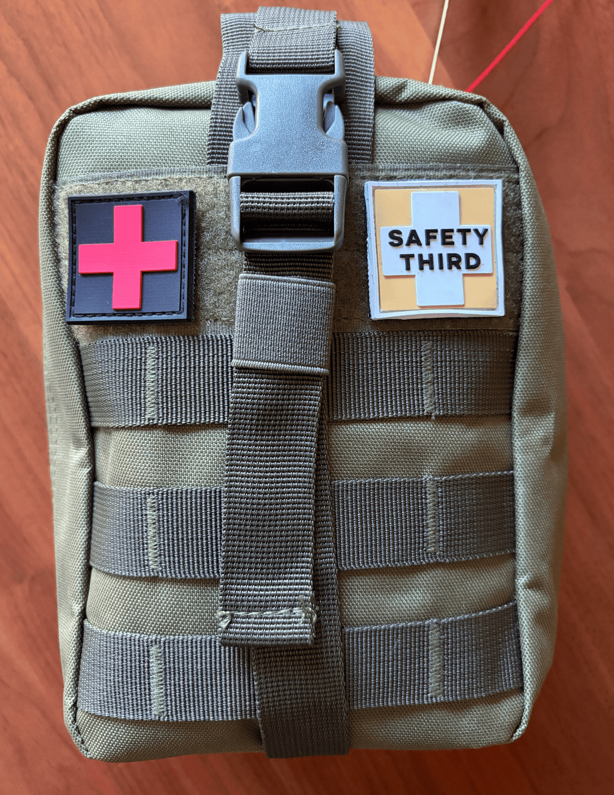 Deluxe Tactical MOLLE First Aid Kit, Rip Away Pouch, Hiking camping Overlanding Emergency Kit