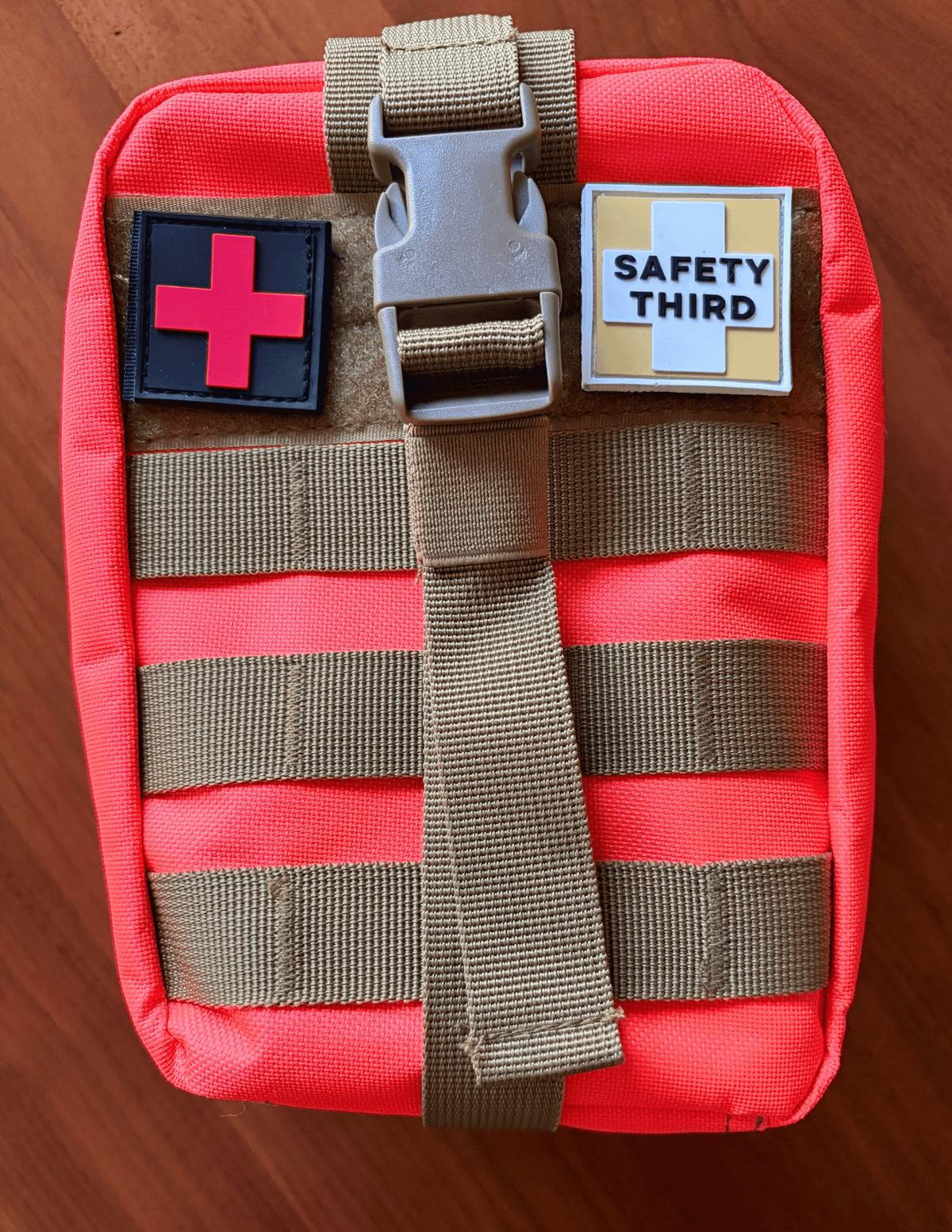 Deluxe Tactical MOLLE First Aid Kit, Rip Away Pouch, Hiking camping Overlanding Emergency Kit