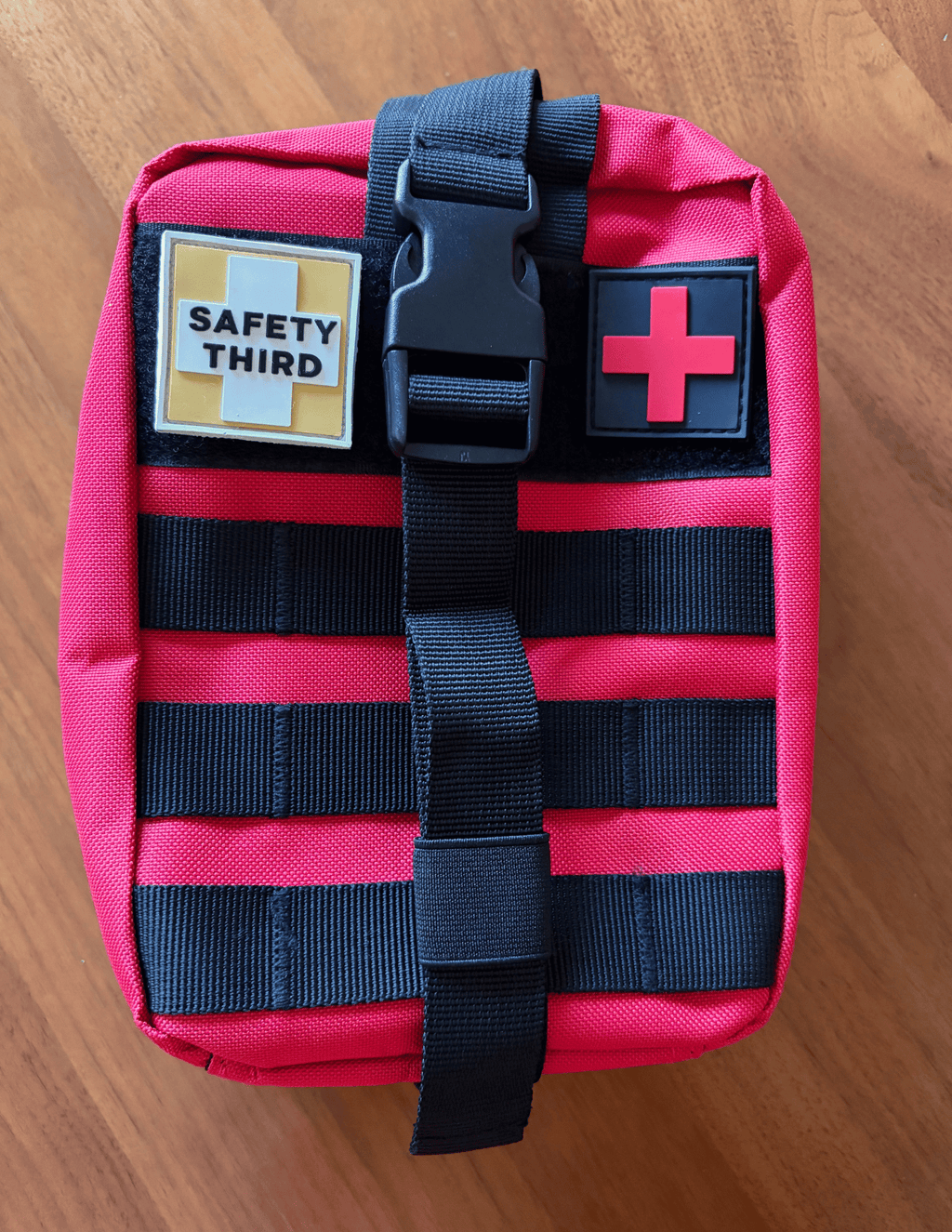 Deluxe Tactical MOLLE First Aid Kit, Rip Away Pouch, Hiking camping Overlanding Emergency Kit