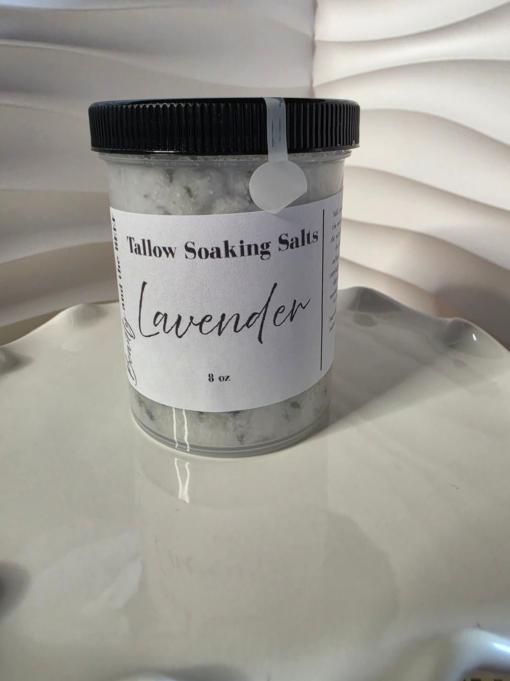 Tallow Soaking Salts - Lavender