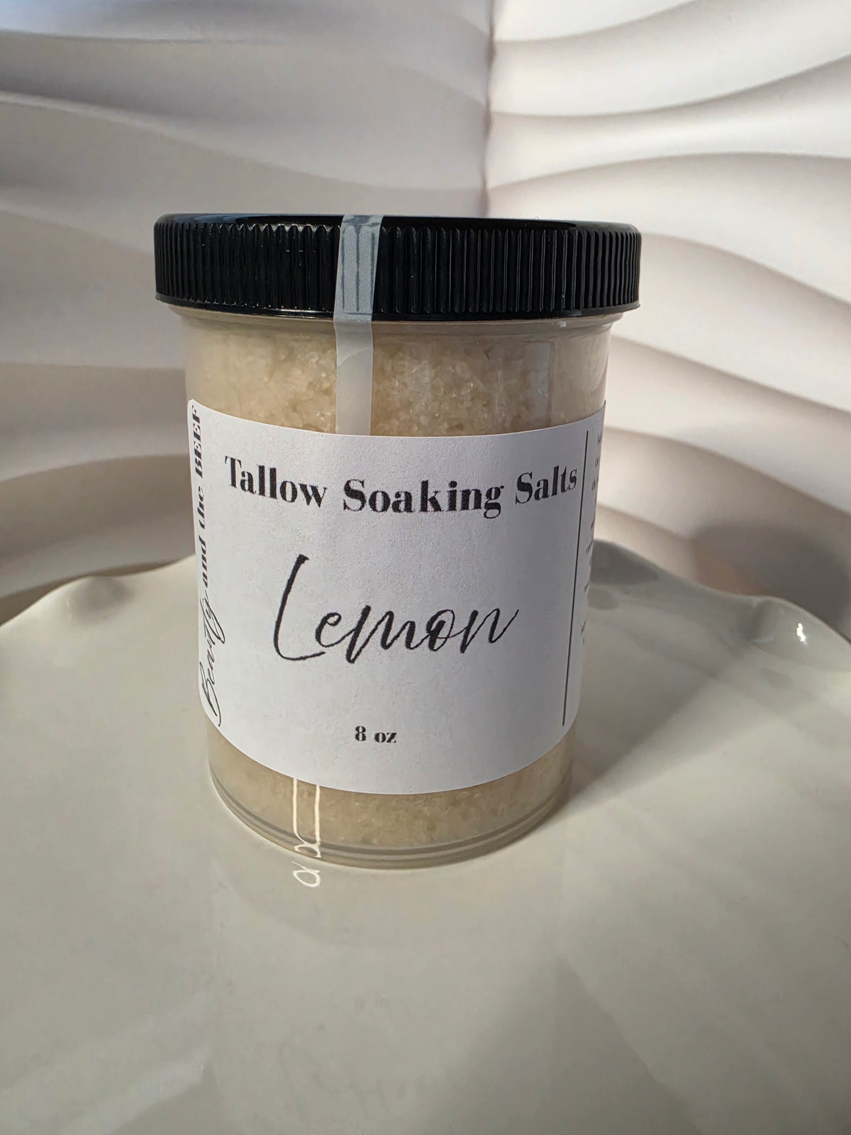 Tallow Soaking Salts - Lemon