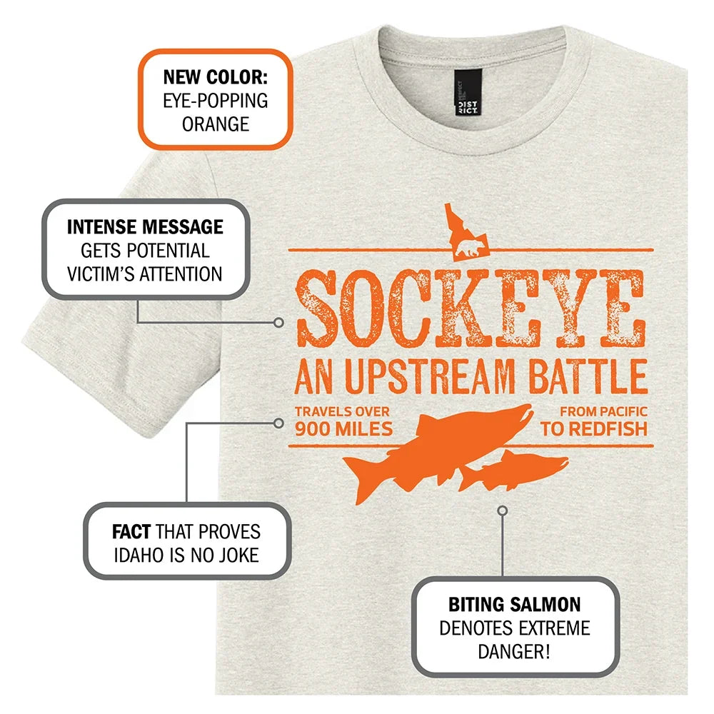 Sockeye - An Upstream Battle Tee