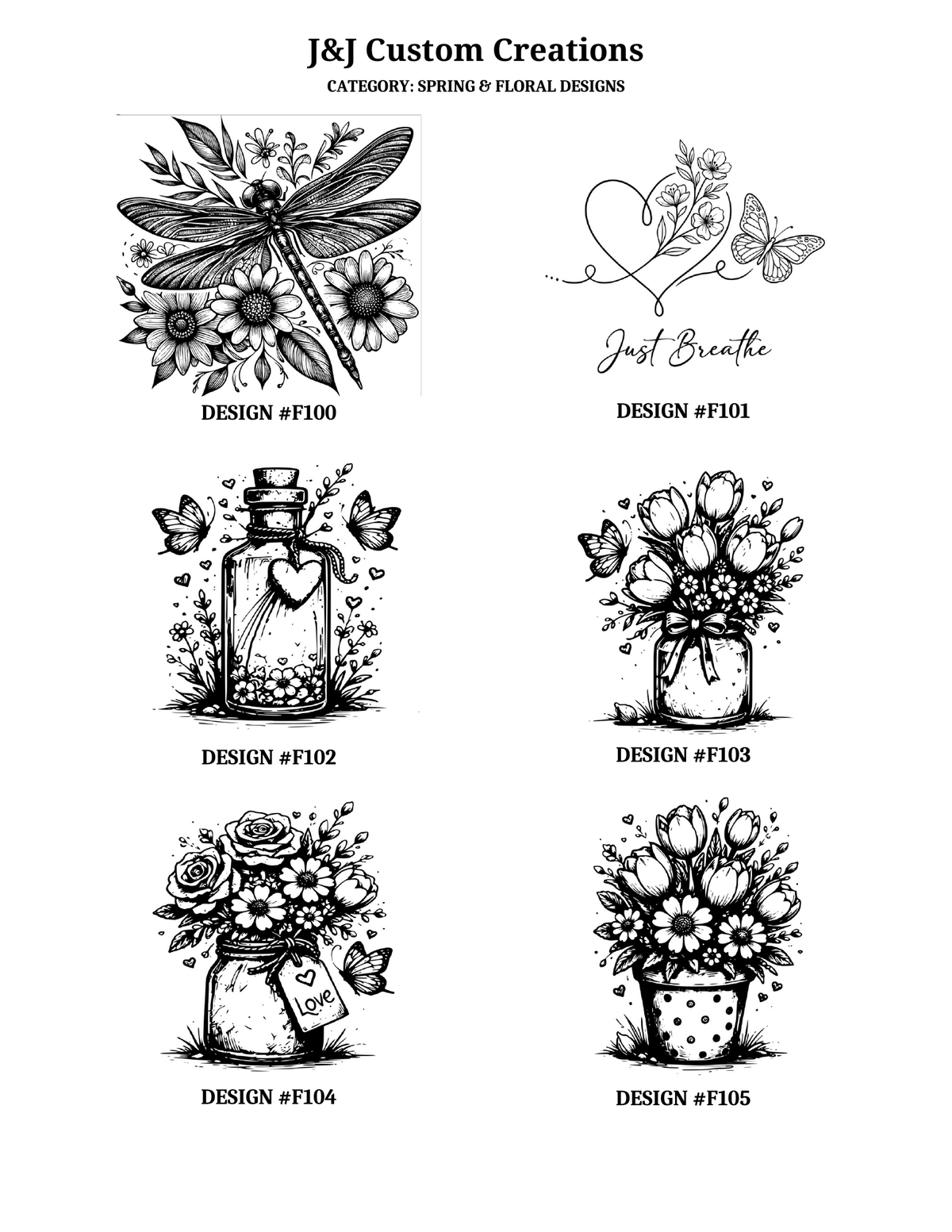 Spring &Flowers Laser Engraved Cutting Boards – Choose Your Design