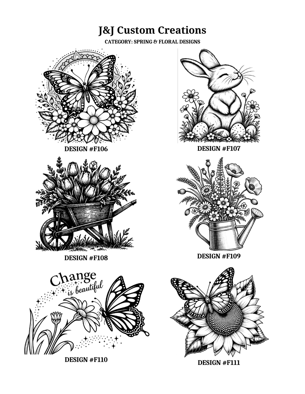 Spring &Flowers Laser Engraved Cutting Boards – Choose Your Design