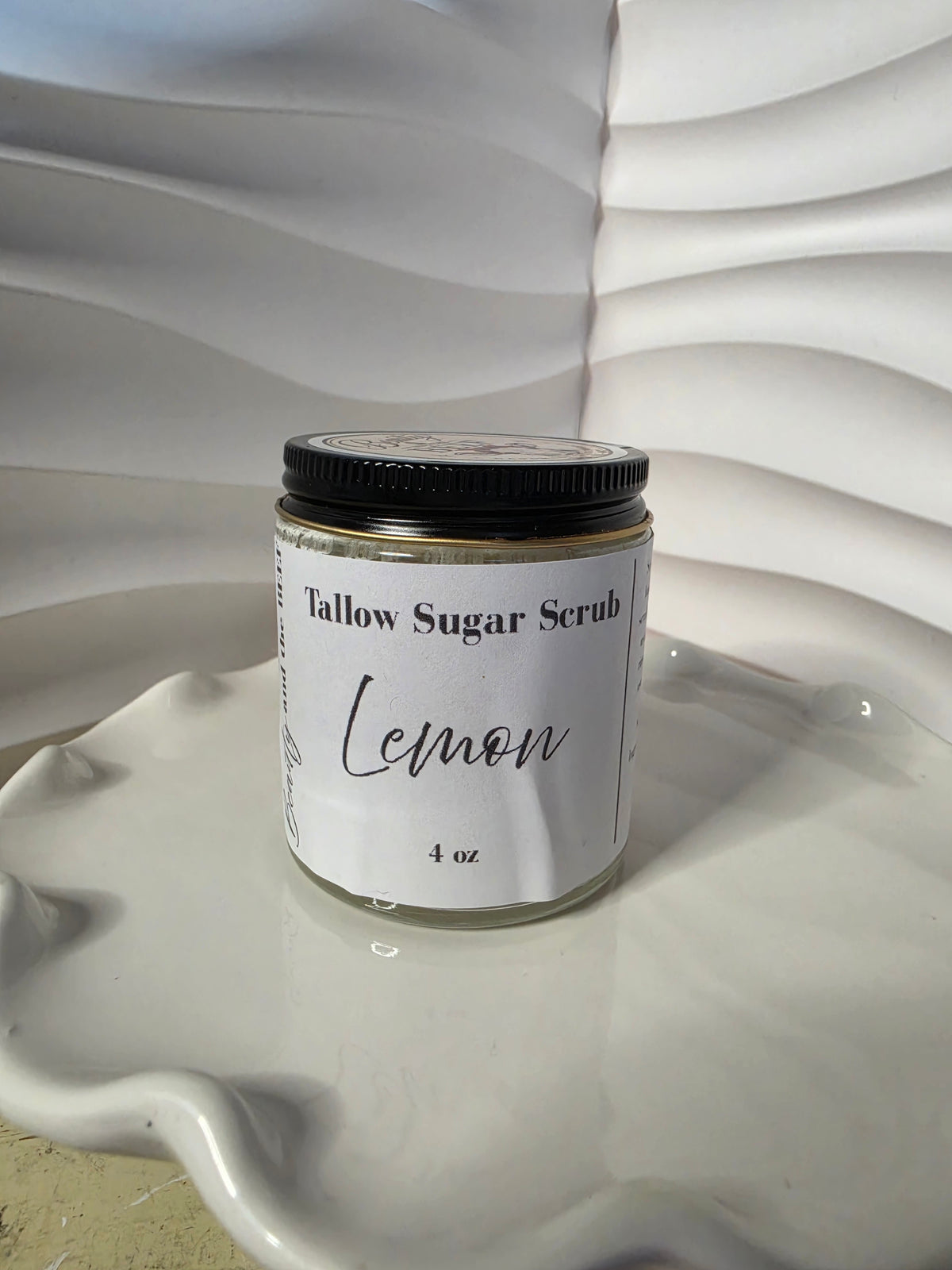Tallow Sugar Scrub - Lemon