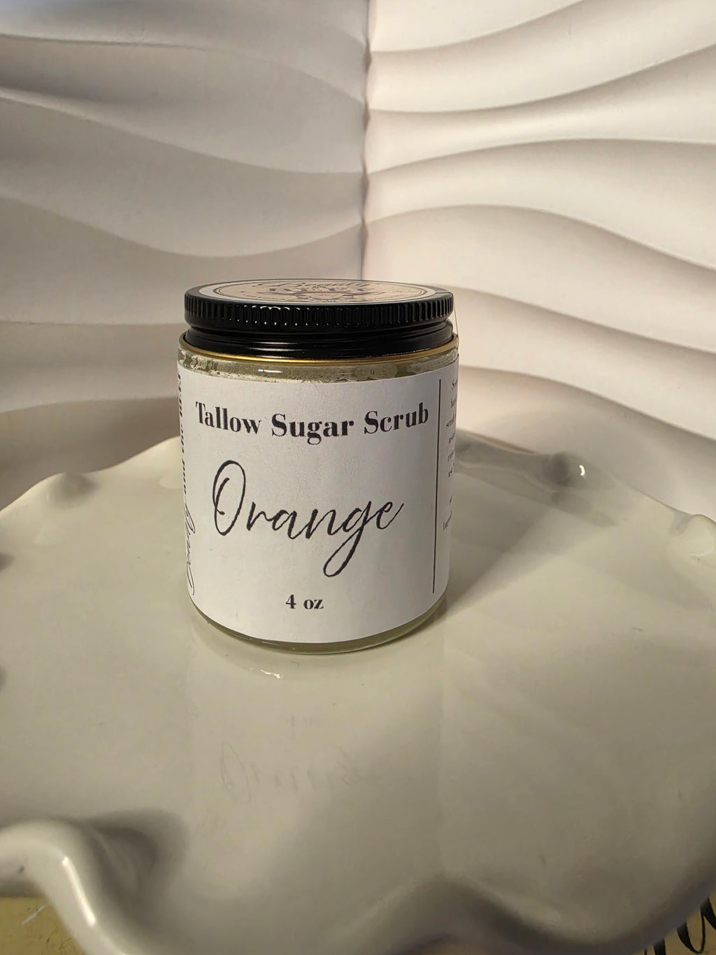 Tallow Sugar Scrub - Orange