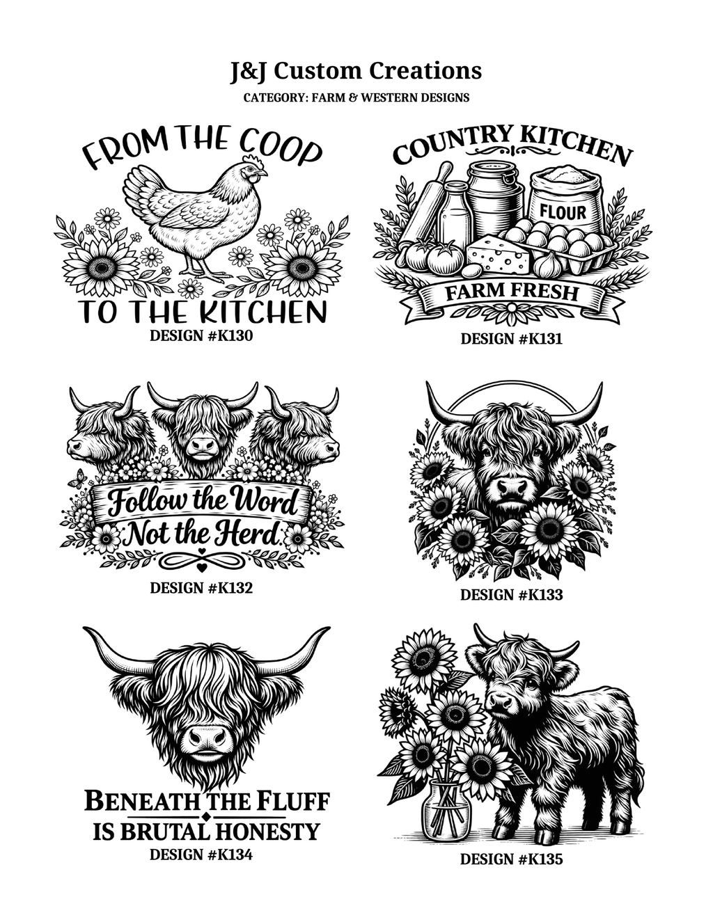 Western & Farm Cutting BoardsL aser Engraved Cutting Boards – Choose Your Design