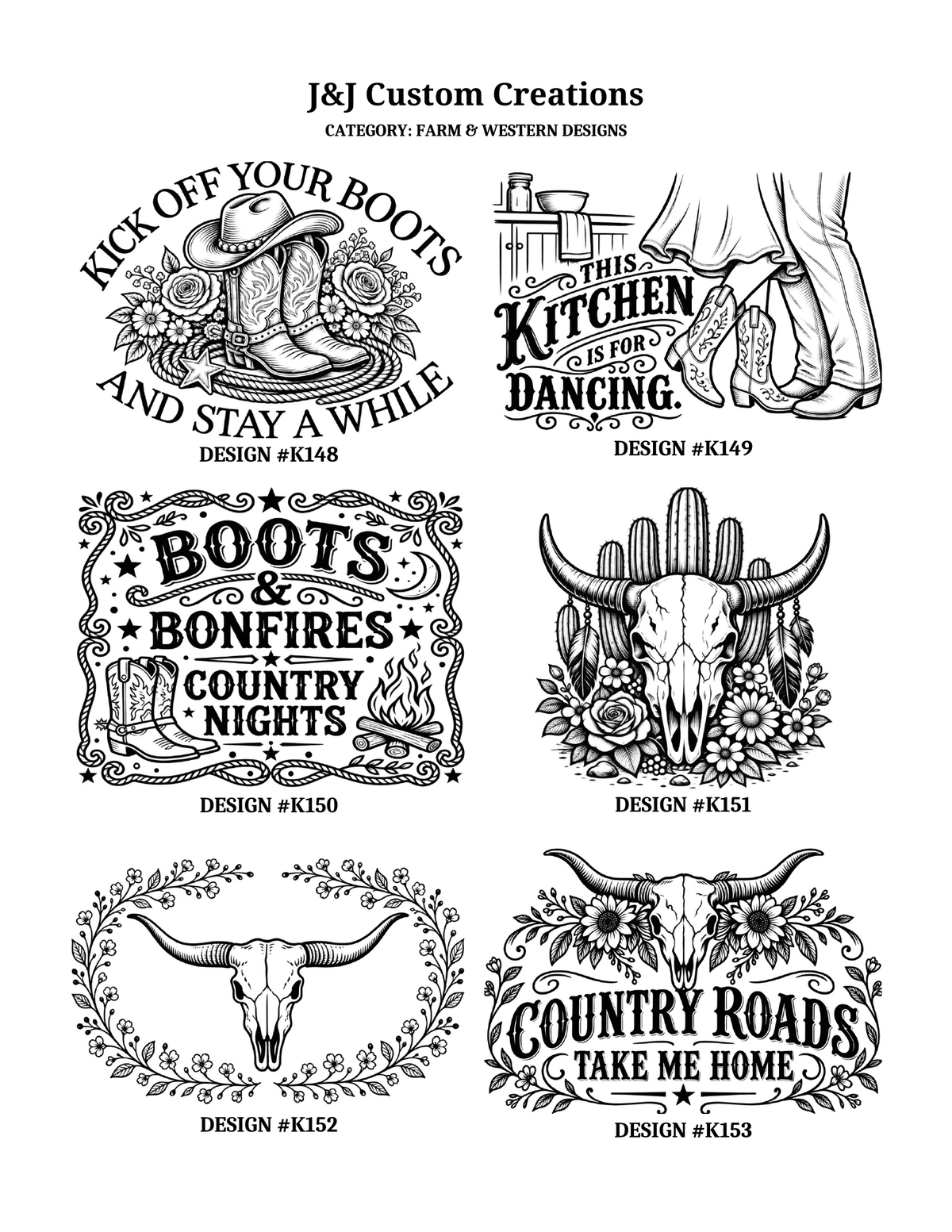 Western & Farm Cutting BoardsL aser Engraved Cutting Boards – Choose Your Design