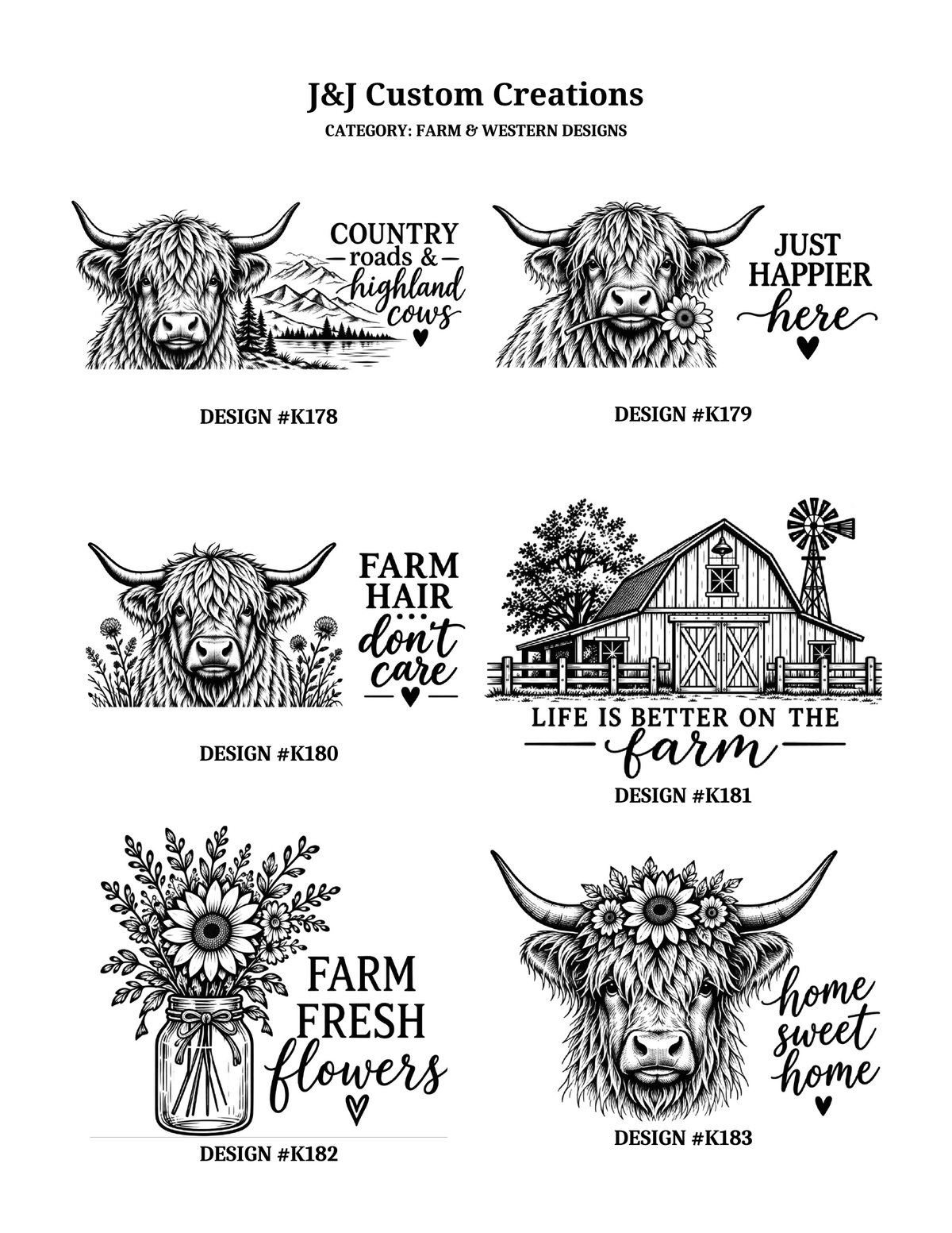 Western & Farm Cutting BoardsL aser Engraved Cutting Boards – Choose Your Design