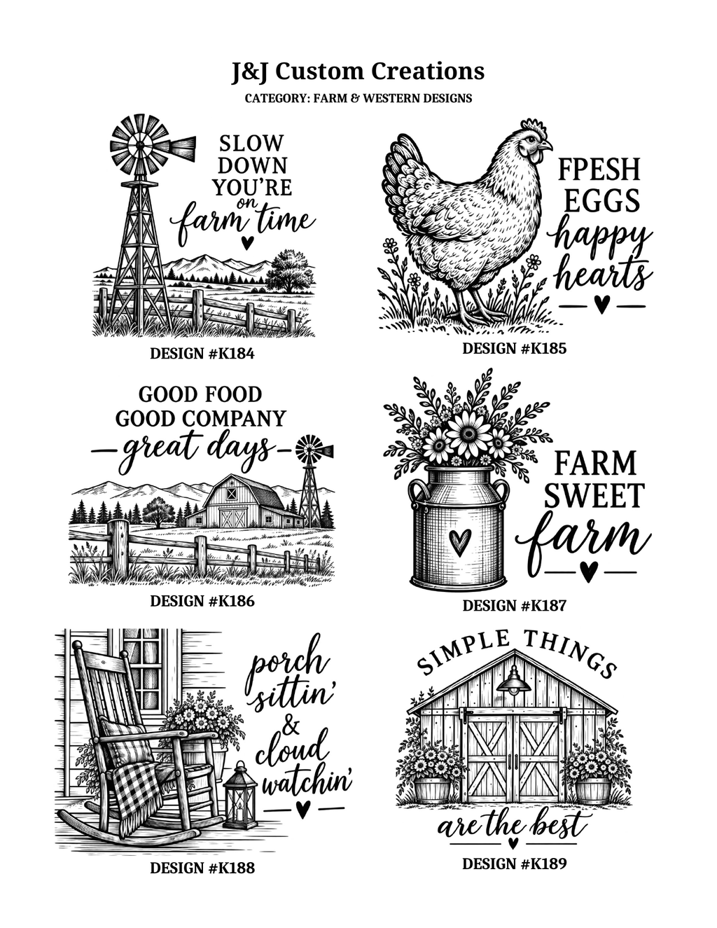 Western & Farm Cutting BoardsL aser Engraved Cutting Boards – Choose Your Design